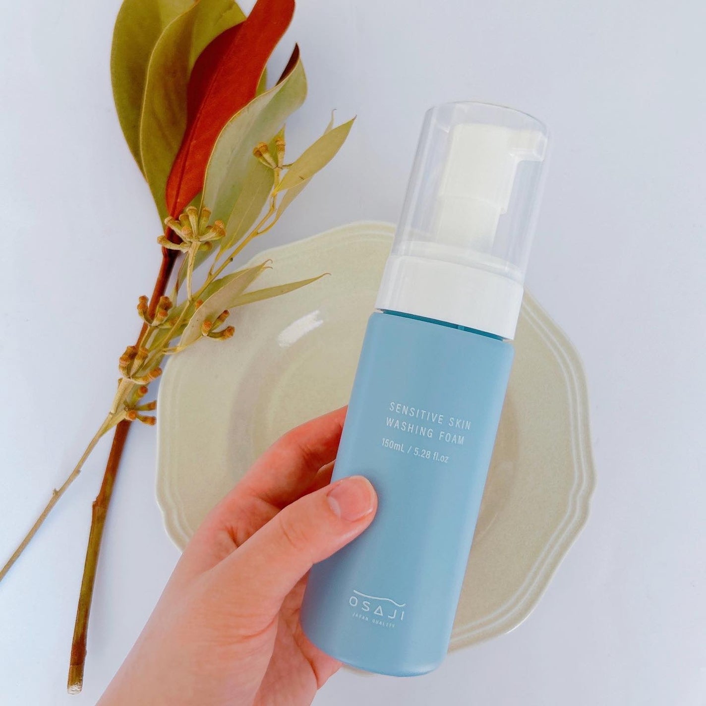 センシティブ スキン ウォッシングフォーム/OSAJI/泡洗顔を使ったクチコミ(3枚目)