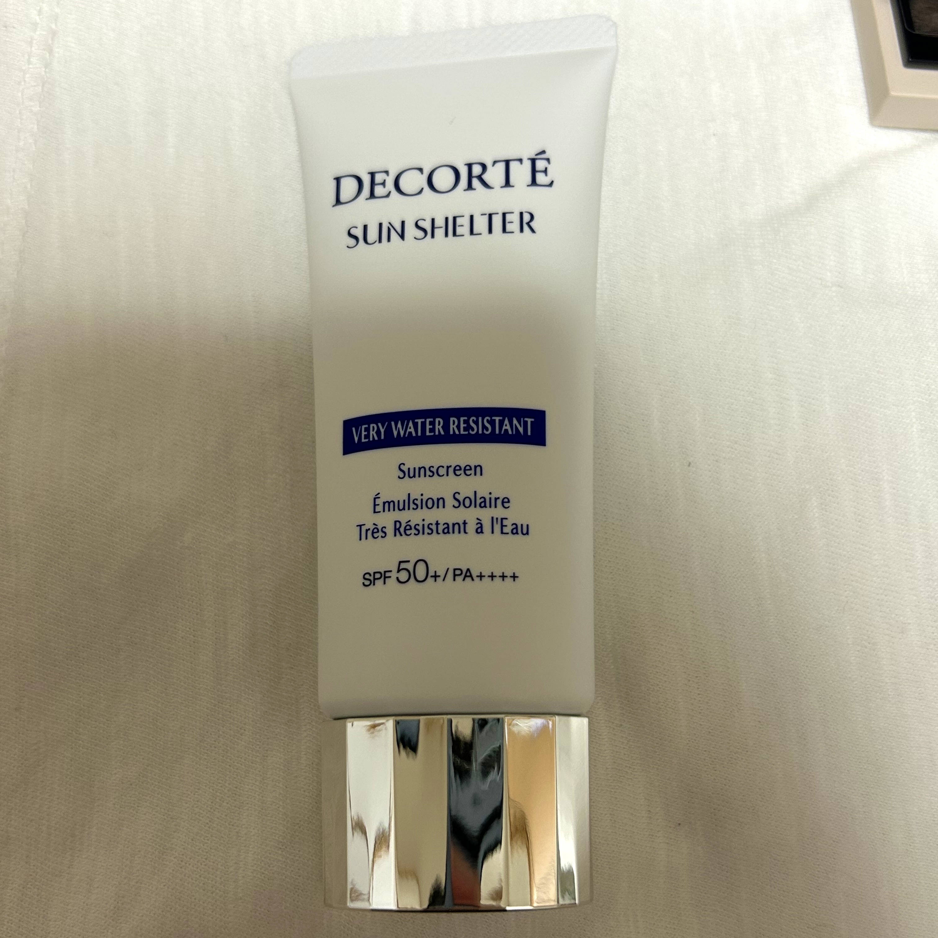 サンシェルター マルチ プロテクション ベリーウォーターレジスタント 35g/DECORTÉ/日焼け止めミルクを使ったクチコミ（1枚目）