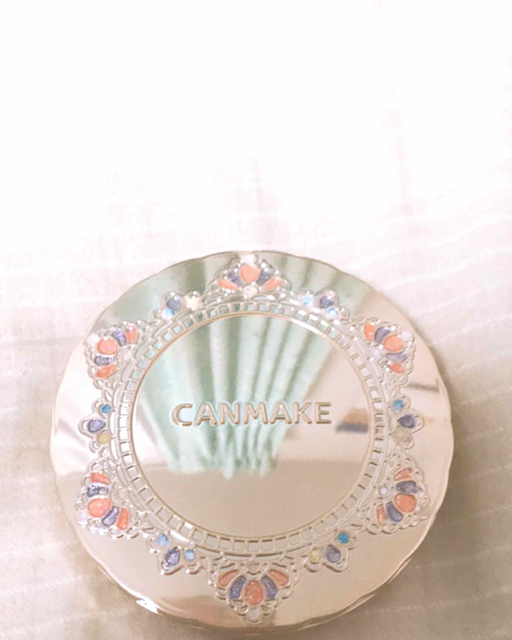 【旧品】マシュマロフィニッシュパウダー/キャンメイク/プレストパウダーを使ったクチコミ（2枚目）