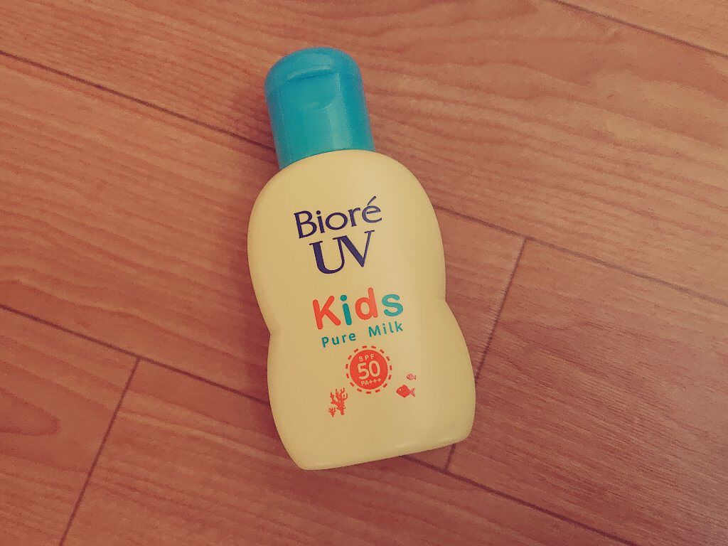 ビオレUV キッズピュアミルク/ビオレ/日焼け止めミルクを使ったクチコミ（1枚目）