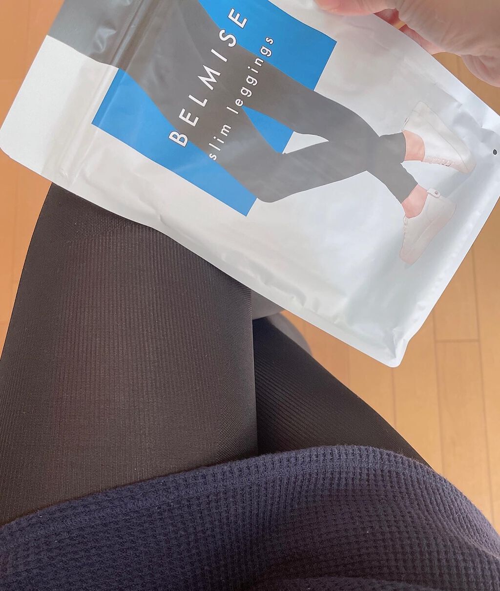 ベルミススリムレギンス/BELMISE/着圧ソックス・レギンスを使ったクチコミ(4枚目)