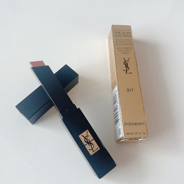 ルージュ ピュールクチュール ザ スリム ベルベットラディカル No.301 ヌード パルシオン/YVES SAINT LAURENT BEAUTE/口紅を使ったクチコミ（3枚目）