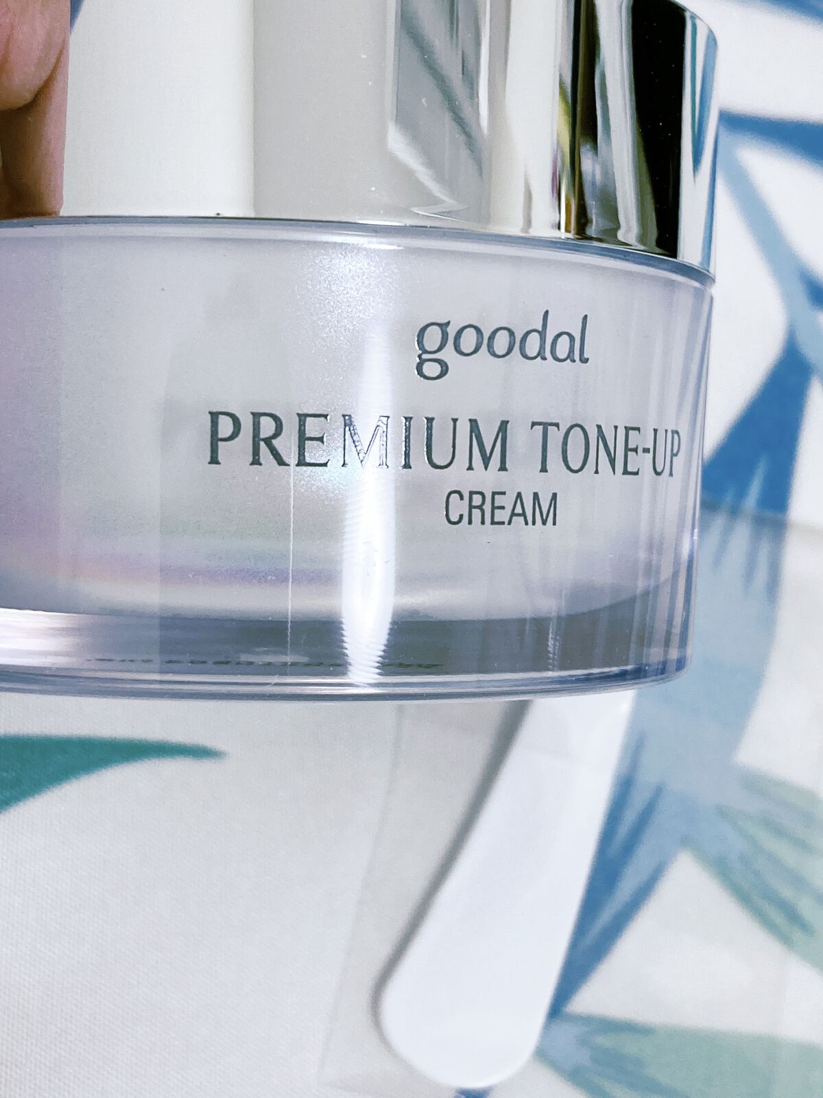 プレミアムトーンアップクリーム/goodal/フェイスクリームを使ったクチコミ（2枚目）