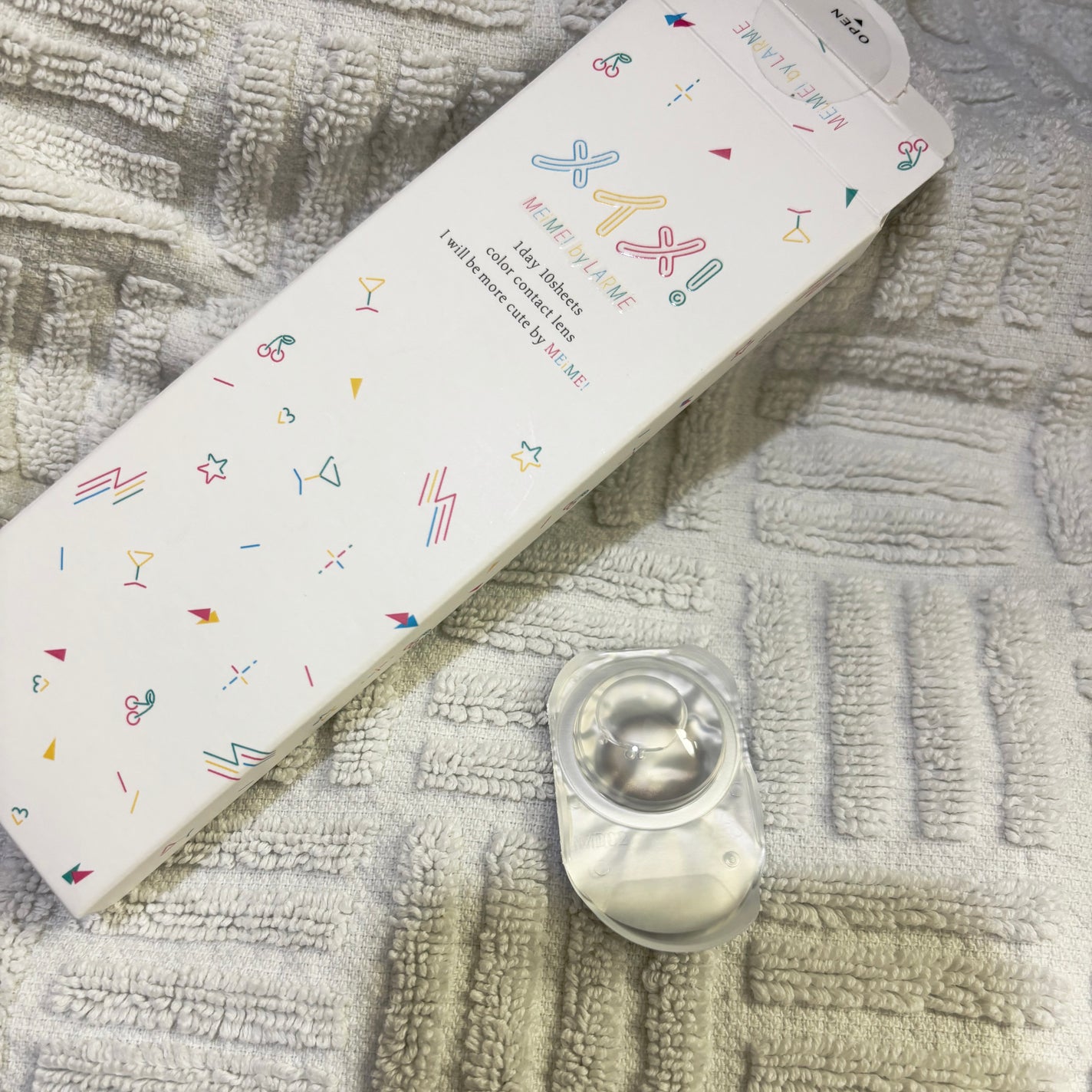 メイメ!/LARME/カラーコンタクトレンズを使ったクチコミ(1枚目)