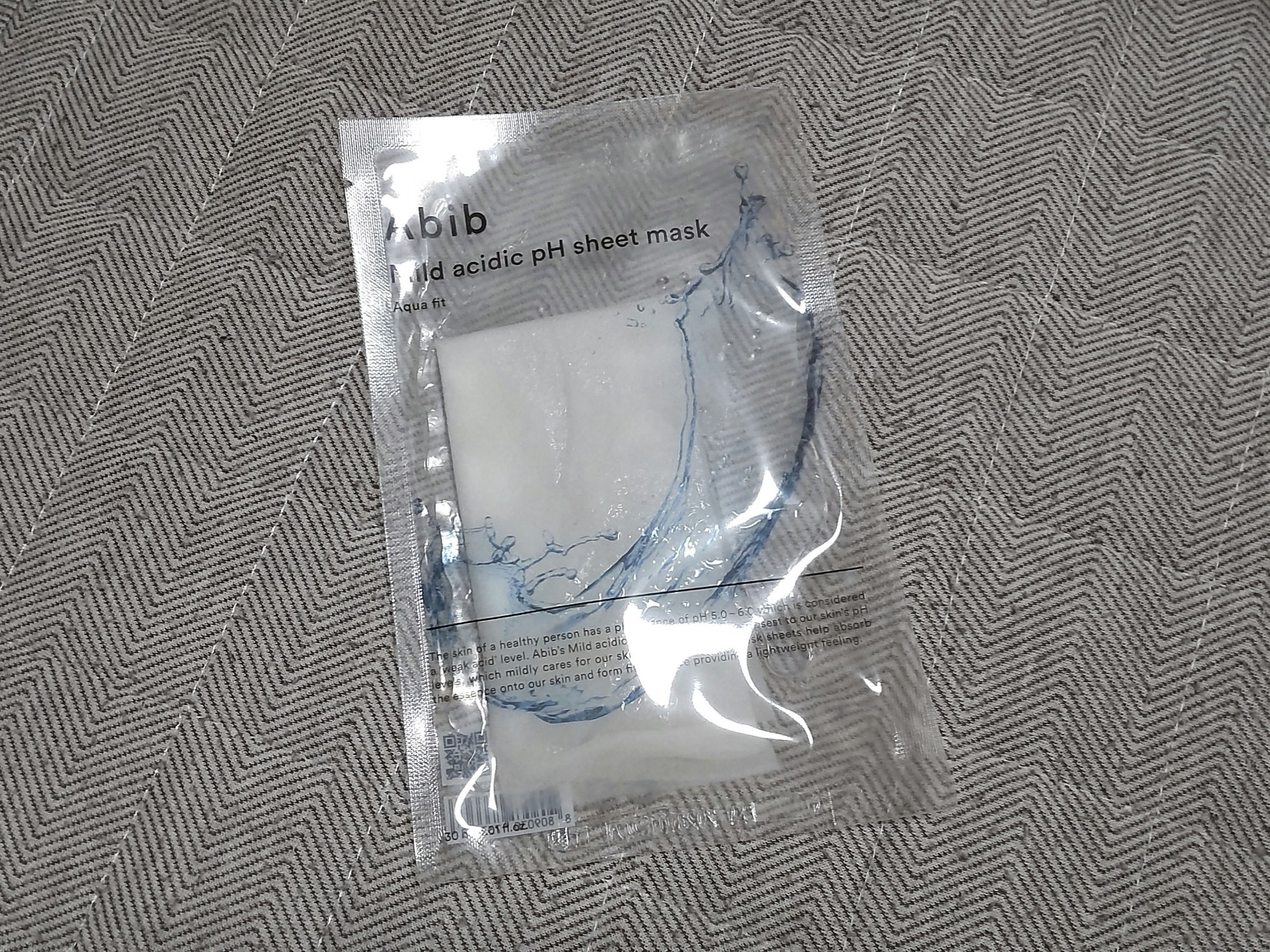 弱酸性pHシートマスク アクアフィット/Abib /シートマスク・パックを使ったクチコミ（1枚目）