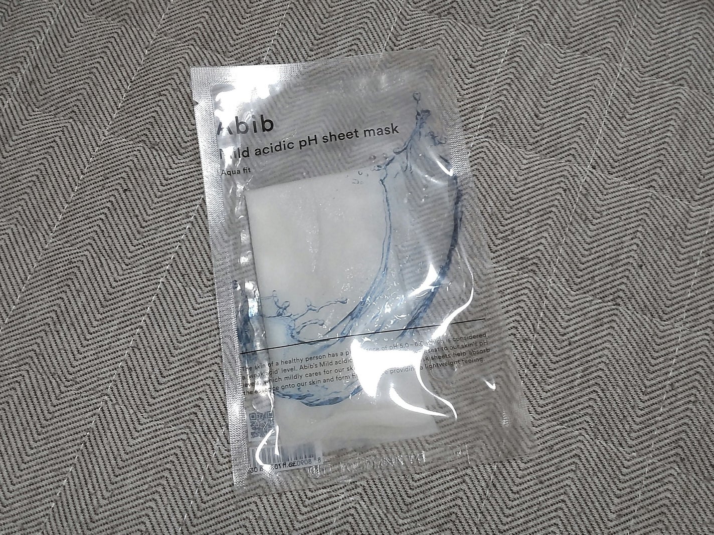 弱酸性pHシートマスク アクアフィット/Abib /シートマスク・パックを使ったクチコミ(1枚目)
