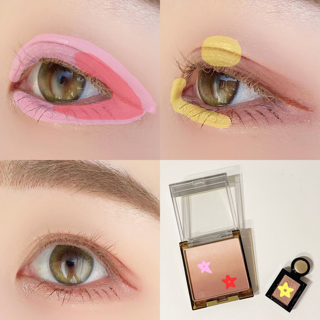 オーラティック ブラッシュ/excel/パウダーチークを使ったクチコミ（3枚目）