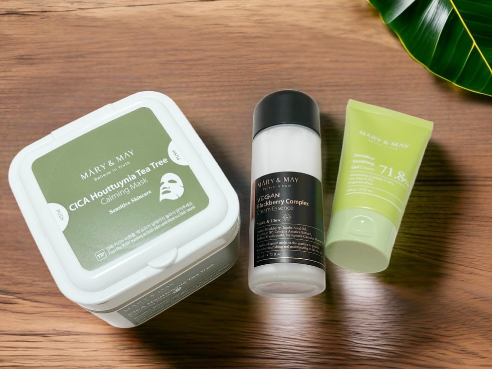 シカドクダミ＋ティーツリーカーミングマスク/MARY&MAY/シートマスク・パックを使ったクチコミ（2枚目）