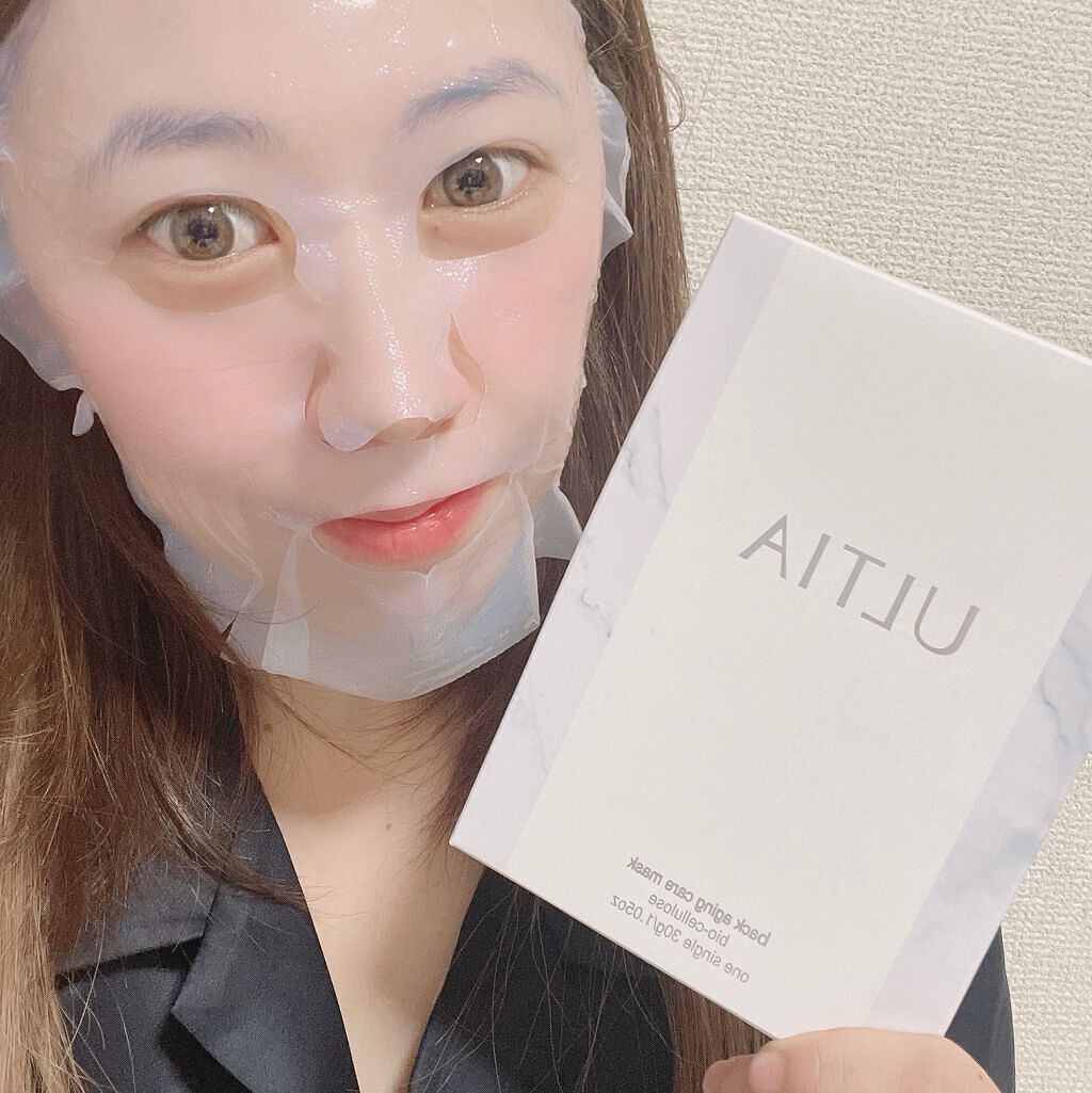 back aging care mask/ULTIA/シートマスク・パックを使ったクチコミ（1枚目）
