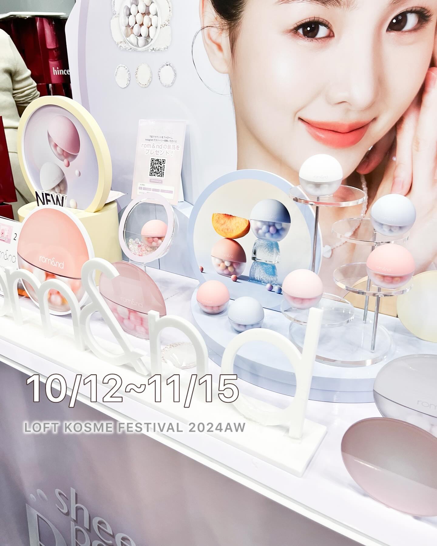 __________________________________
⁡
韓国発のコスメが集まる🇰🇷
「LOFT KOSME FESTIVAL 2024AW」
（ロフト Kコスメフェスティバル2024AW）が、
全国のロフトとロフトネッ