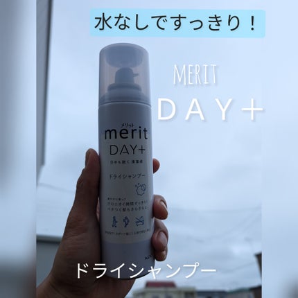 メリット ドライシャンプースプレー 130g(メリットDAY+ ドライシャンプースプレー)/メリット/ドライシャンプーの画像