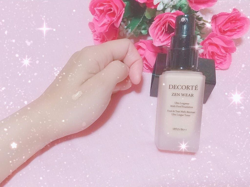 ゼン ウェア フルイド/DECORTÉ/リキッドファンデーションを使ったクチコミ(2枚目)