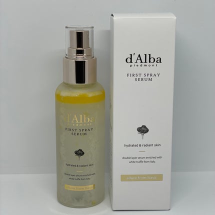 ダルバ ホワイトトリュフファーストスプレーセラム/ダルバ/ミスト状化粧水を使ったクチコミ(5枚目)