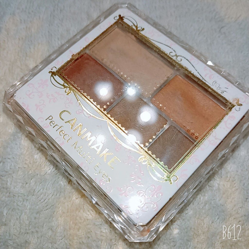 パーフェクトマルチアイズ/キャンメイク/アイシャドウパレットを使ったクチコミ(1枚目)