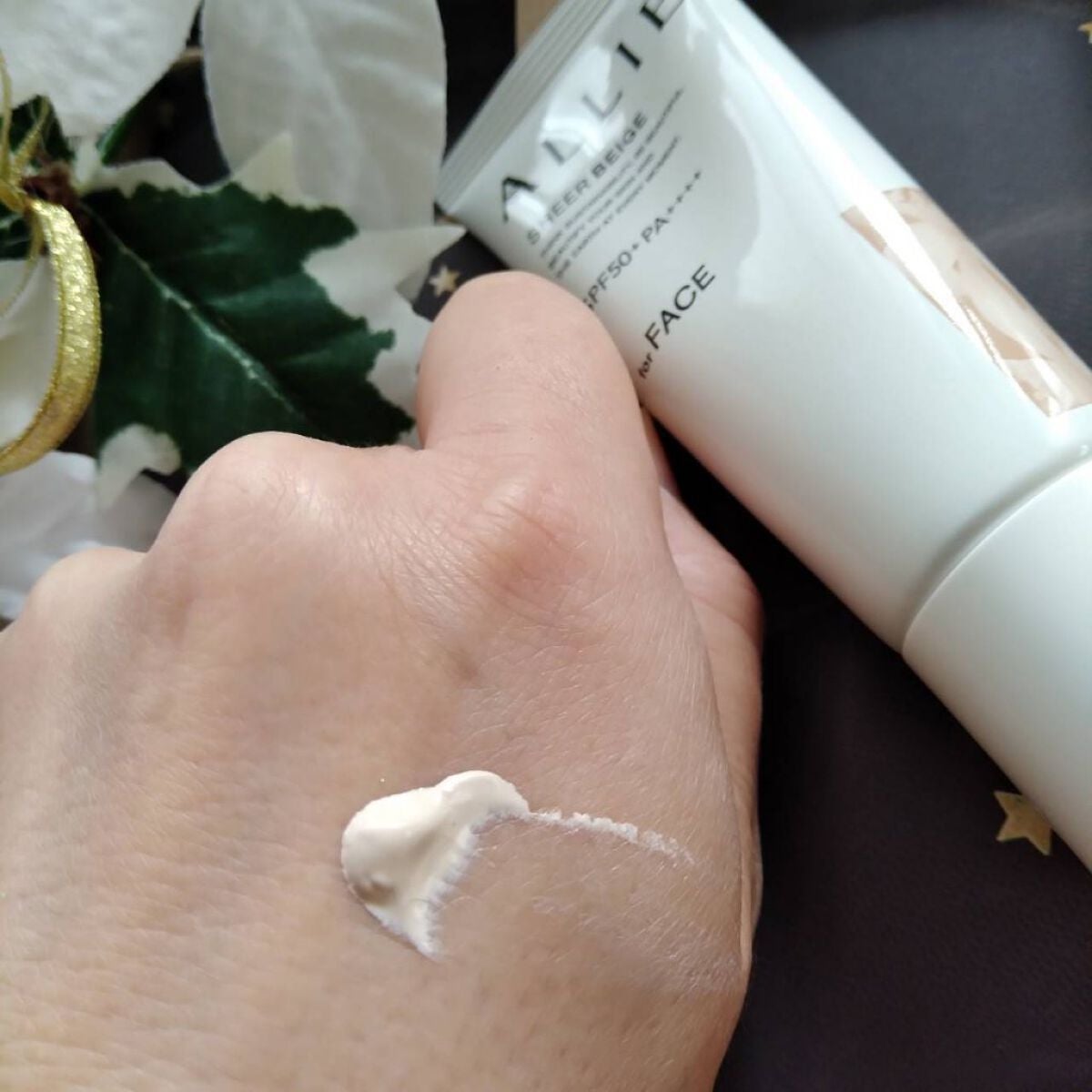 アリィー クロノビューティ カラーチューニングUV/アリィー/日焼け止めクリームを使ったクチコミ(4枚目)