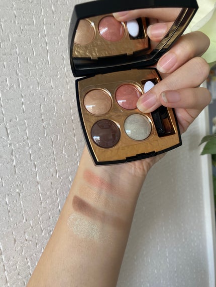 レ キャトル オンブル ビザンス /CHANEL/アイシャドウパレットを使ったクチコミ(1枚目)