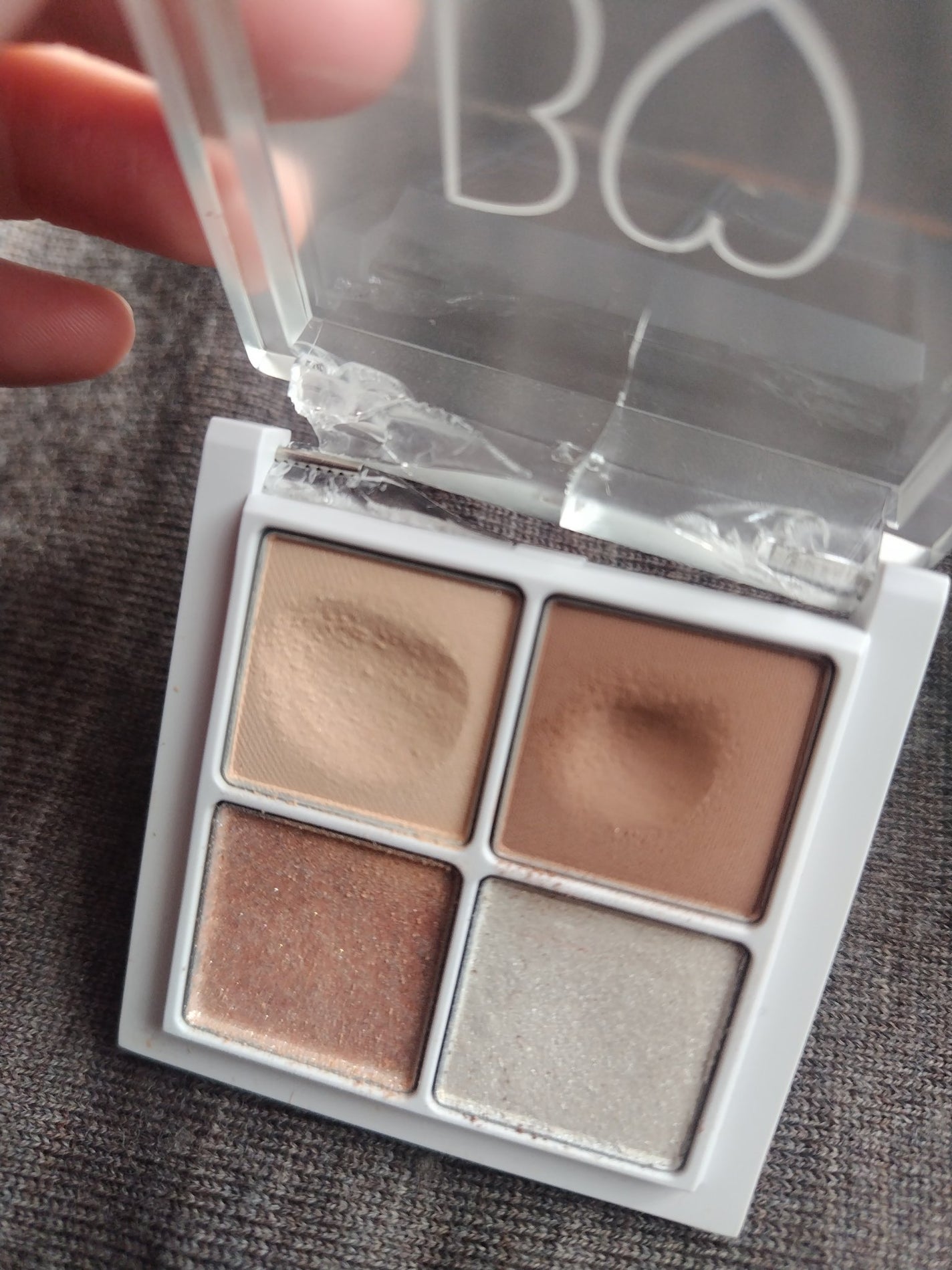 THE アイパレR/b idol/アイシャドウパレットを使ったクチコミ(2枚目)