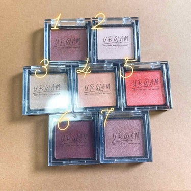 UR GLAM　POWDER EYESHADOW/U R GLAM/シングルアイシャドウを使ったクチコミ（1枚目）