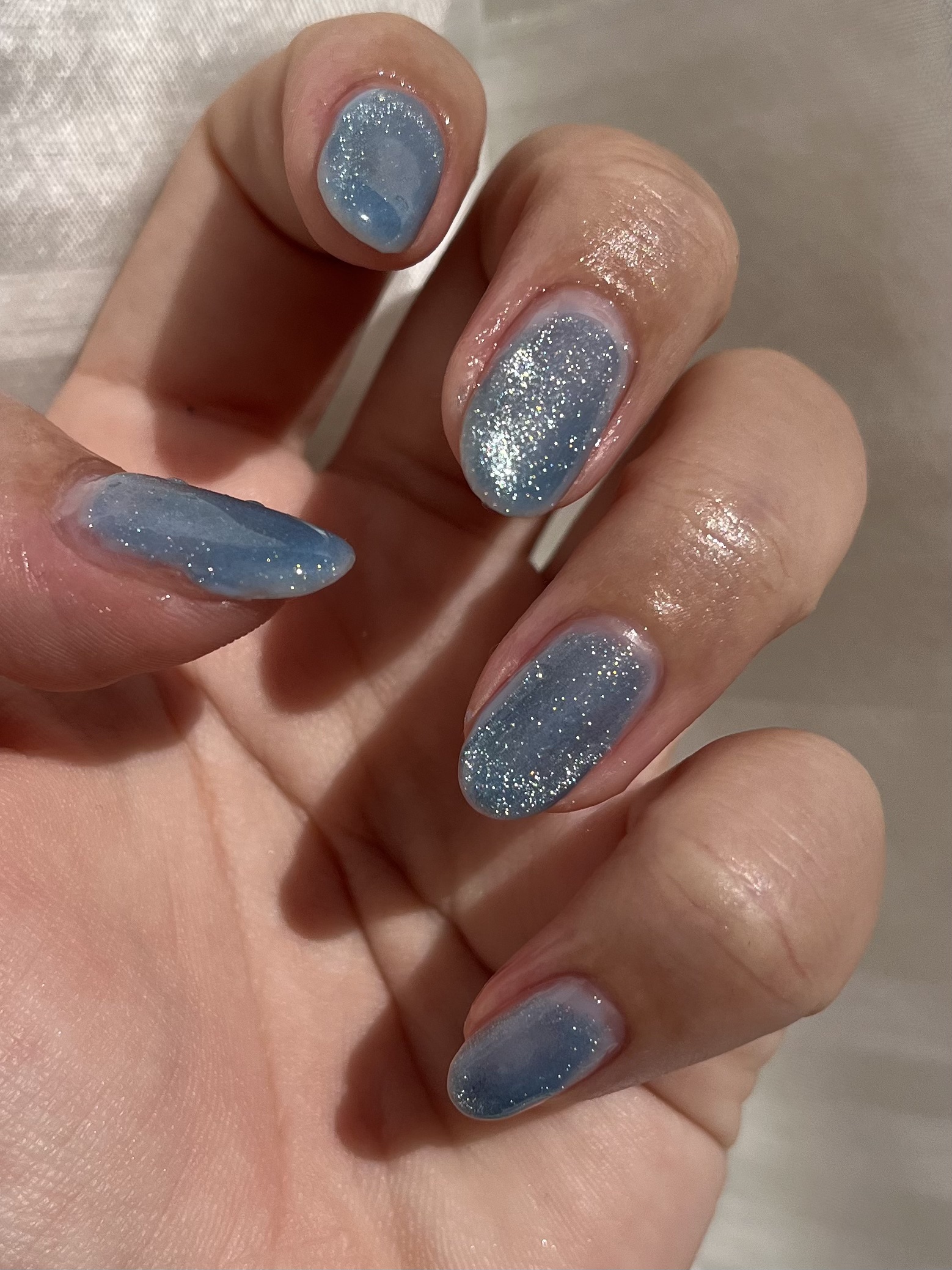 パル カラージェル ピンクオーロラ/キャンドゥ/ジェルネイルを使ったクチコミ（1枚目）