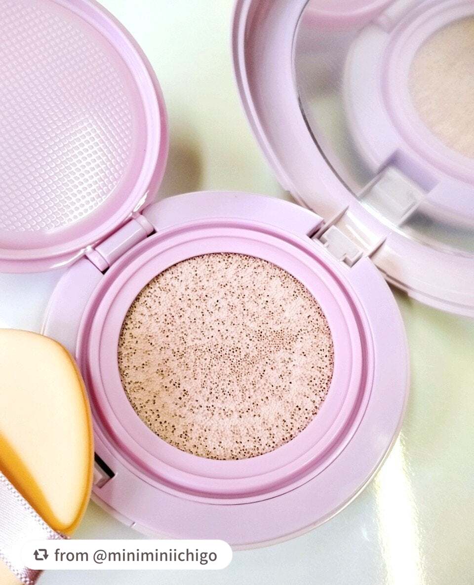 デューライクジェロー トーンアップクッション/espoir/化粧下地を使ったクチコミ(5枚目)