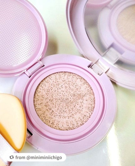 デューライクジェロー トーンアップクッション/espoir/化粧下地を使ったクチコミ(5枚目)