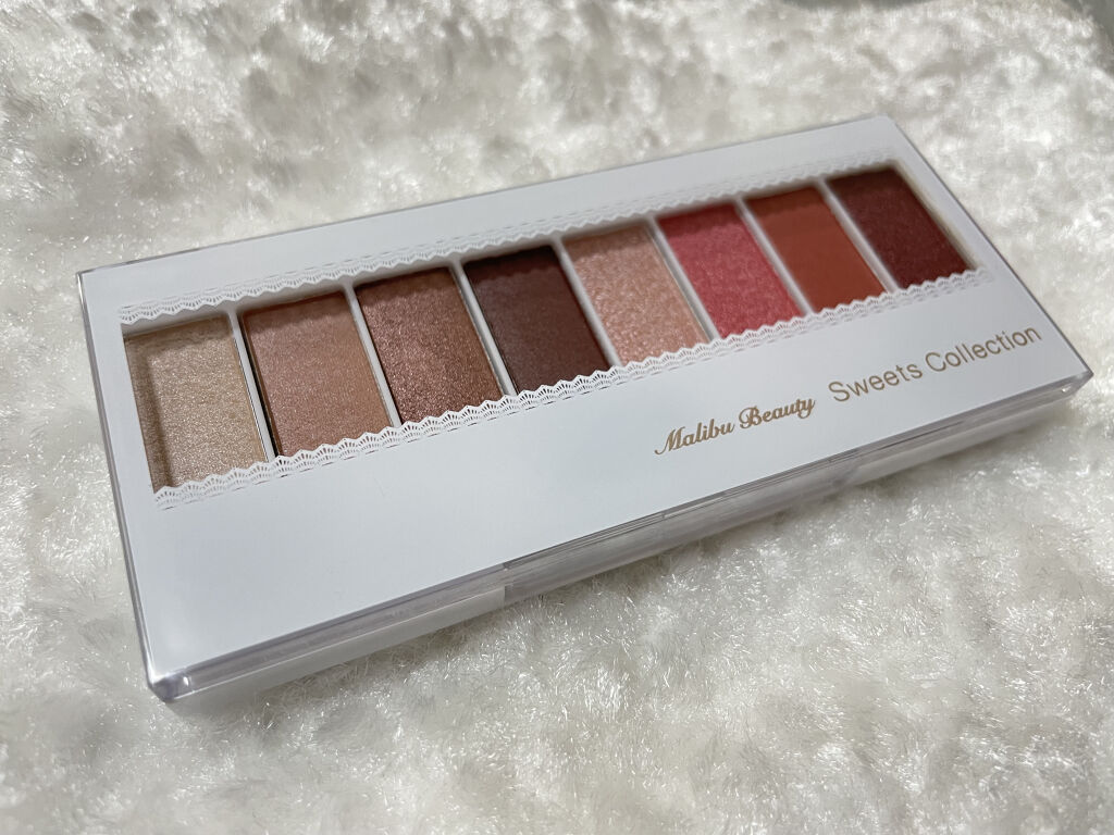 スイーツコレクション/マリブビューティー/アイシャドウパレットを使ったクチコミ（2枚目）