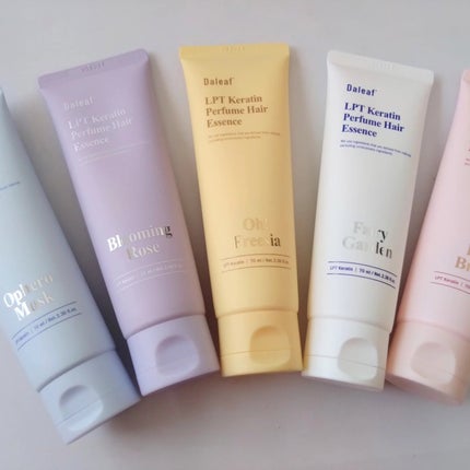 LPT Keratin パフュームヘアエッセンス Blooming Rose/Daleaf/ヘアミルクを使ったクチコミ(4枚目)