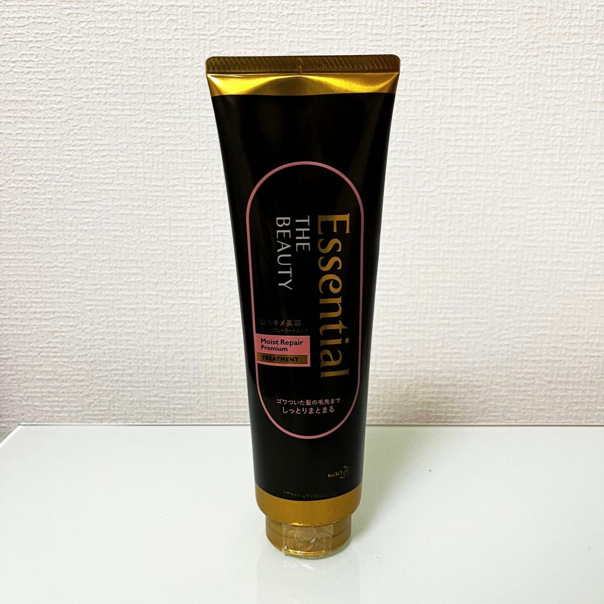 THE BEAUTY 髪のキメ美容プレミアムトリートメント<モイストリペアプレミアム>/エッセンシャル/洗い流すヘアトリートメントを使ったクチコミ(1枚目)