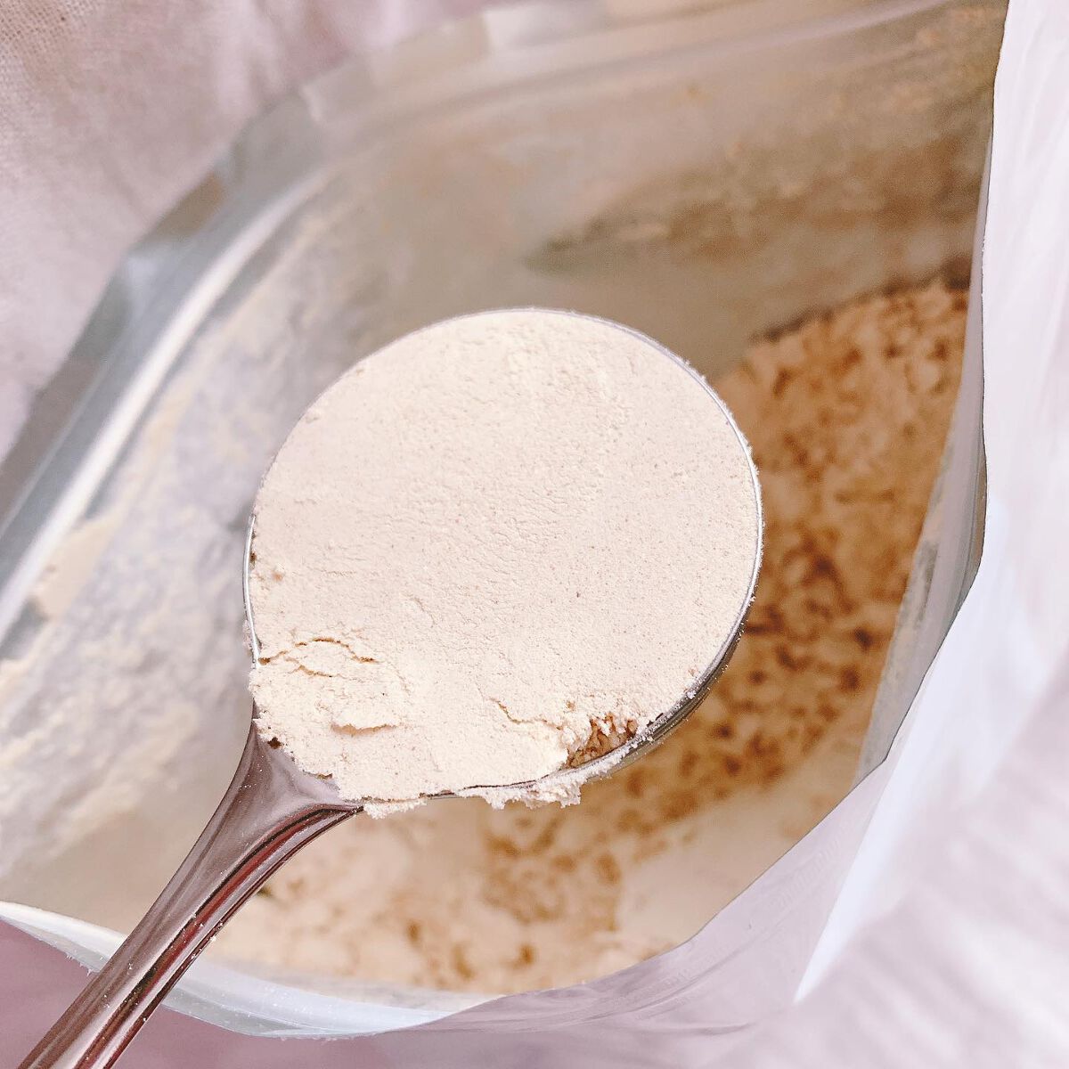 私の完全美容食 黒糖プレーン味 /私の完全美容食/ソイプロテインを使ったクチコミ（2枚目）