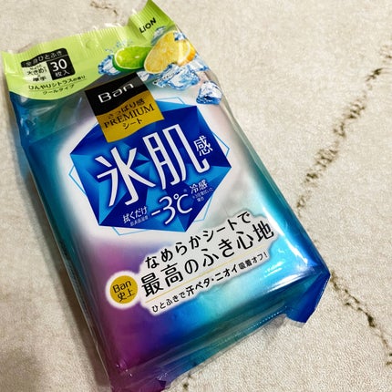 さっぱり感PREMIUMシート クールタイプ /Ban/デオドラント・制汗剤を使ったクチコミ(1枚目)