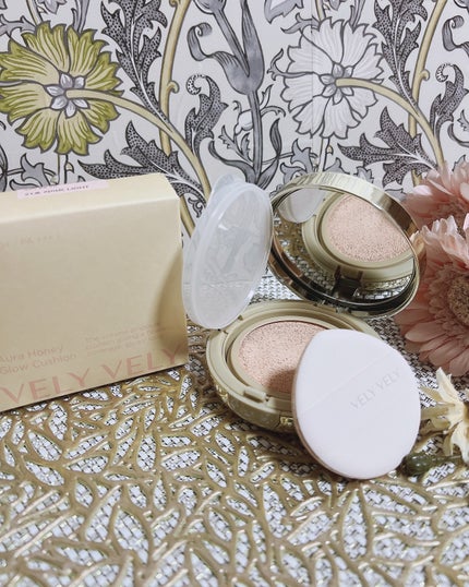 はちみつツヤ肌クッションファンデ/VELY VELY/クッションファンデーションを使ったクチコミ(8枚目)