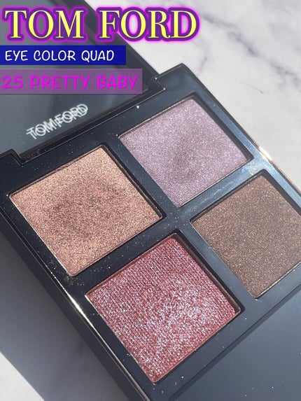 アイ カラー クォード/TOM FORD BEAUTY/アイシャドウパレットを使ったクチコミ(1枚目)