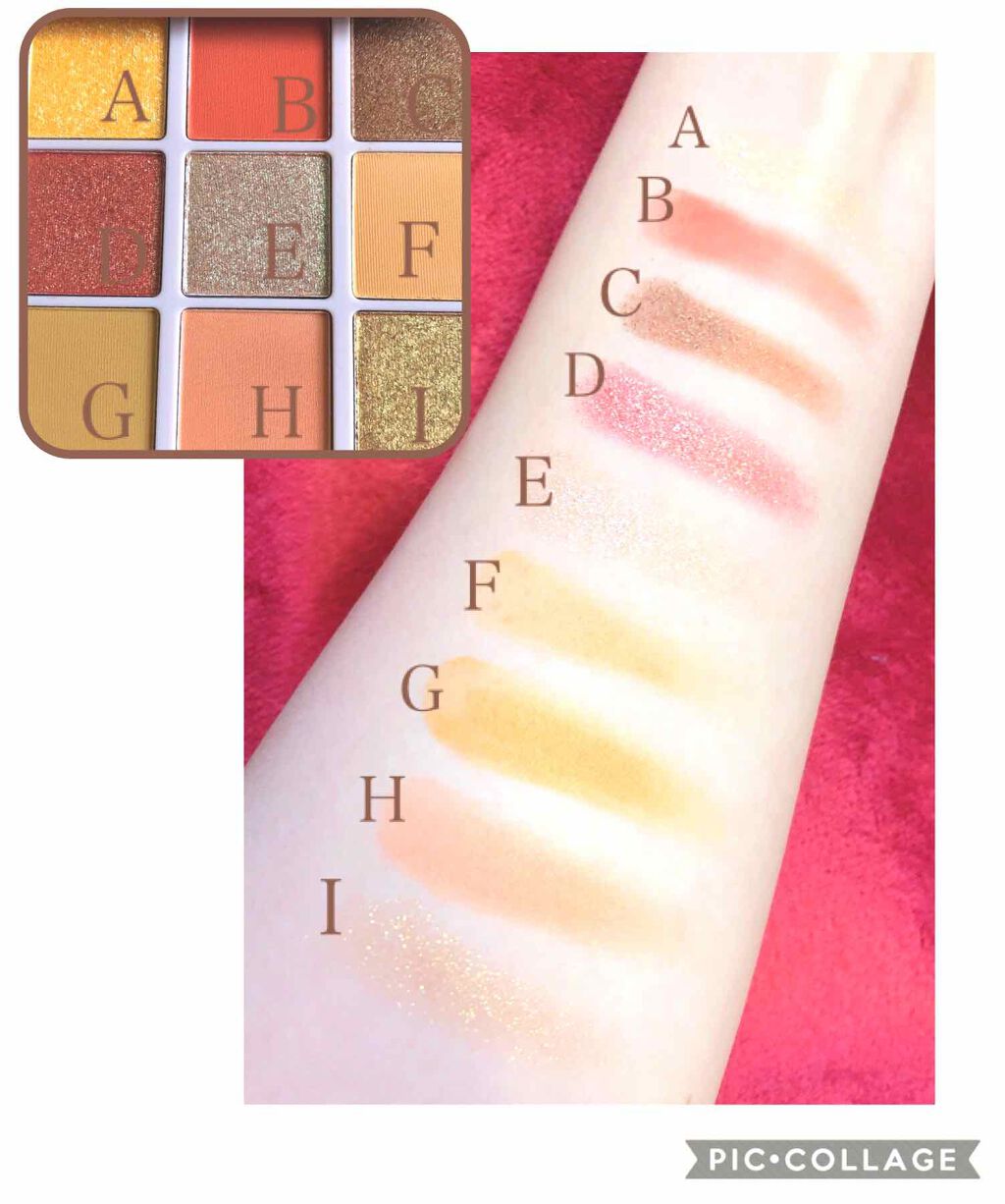 VenusMarble 9色アイシャドウパレット/Venus Marble/アイシャドウパレットを使ったクチコミ(3枚目)