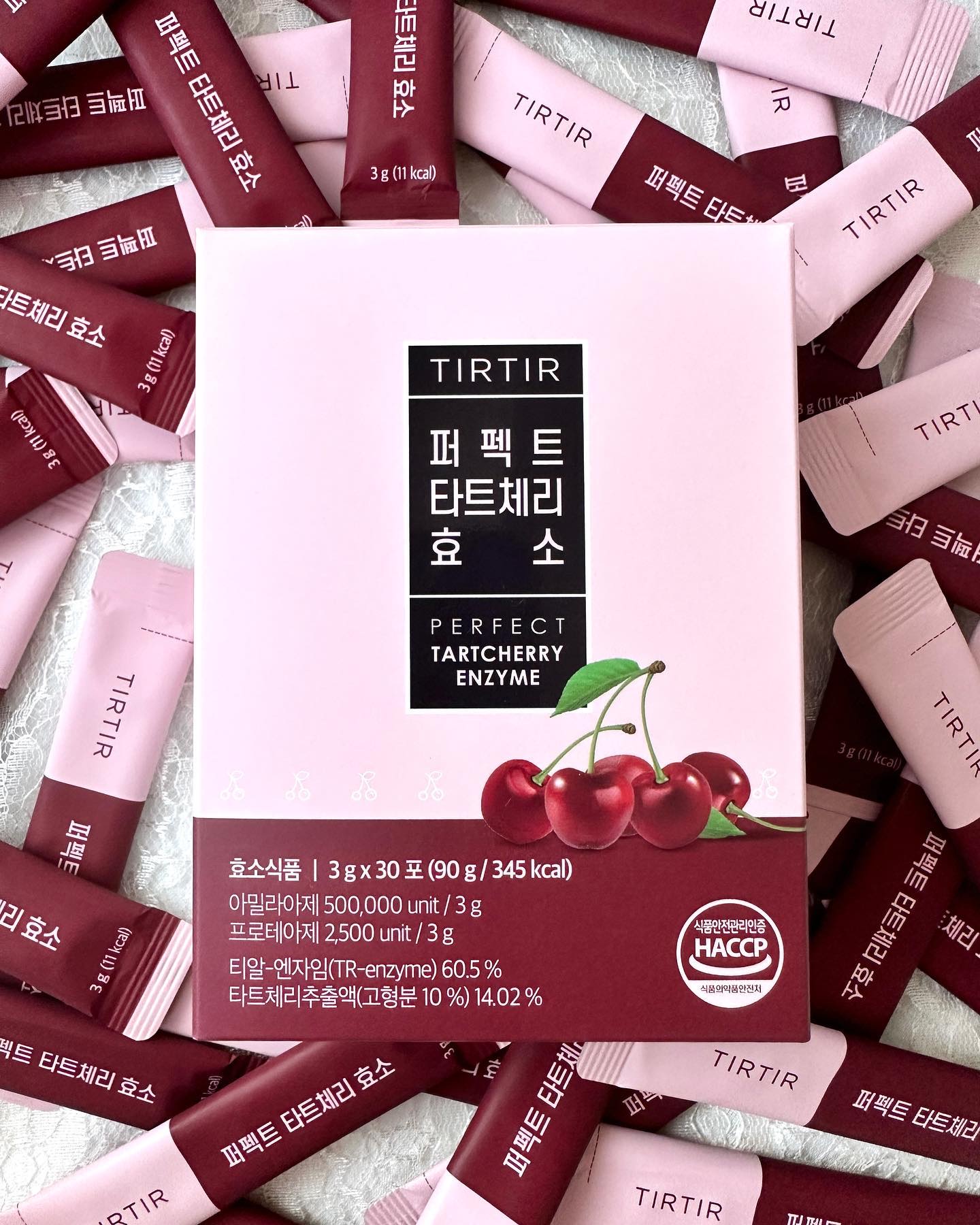 PERFECT TARTCHERRY ENZYME/TIRTIR(ティルティル)/ボディサプリメントを使ったクチコミ（1枚目）