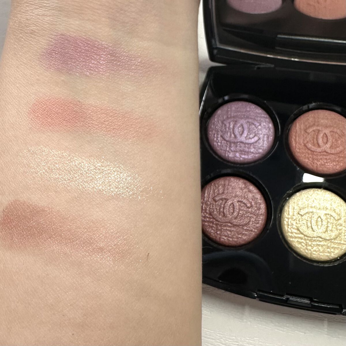 レ キャトル オンブル/CHANEL/アイシャドウパレットを使ったクチコミ（3枚目）