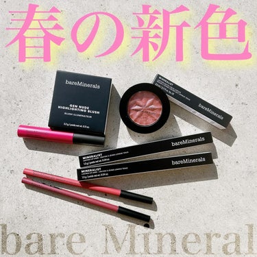 ⋆⋅⋅⋅⊱∘──────∘⊰⋅⋅⋅⋆

2024.01.28

『bare Minerals 
春の新色リップ＆ハイライター』

*PR

ベアミネラルから春の新色でたー✨

◯ジェンヌードハイライター