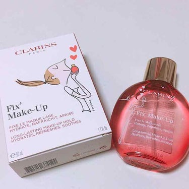 フィックス メイクアップ/CLARINS/ミスト状化粧水を使ったクチコミ（1枚目）