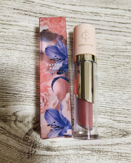 タトゥーベルベットティント #24 ピットアパット/フォレンコス/リップティントを使ったクチコミ(2枚目)