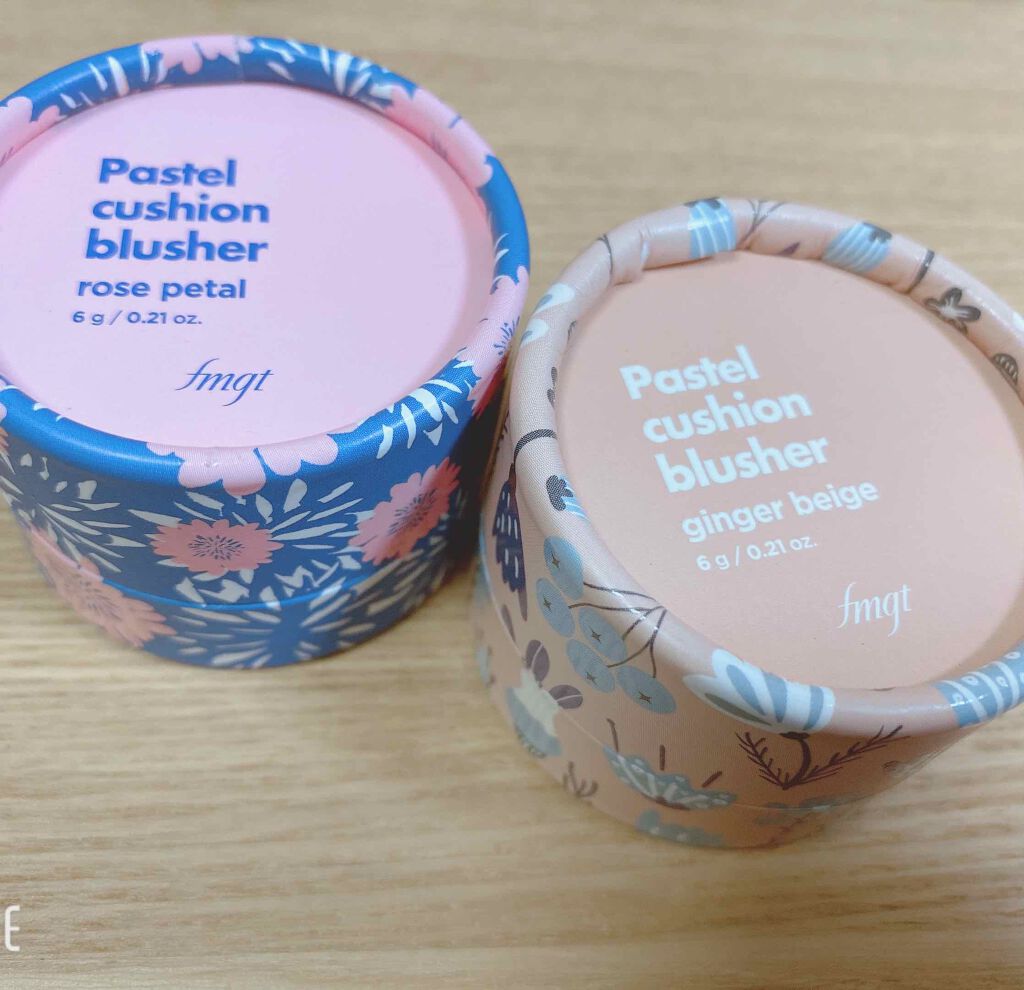 パステルクッションブラッシャー/THE FACE SHOP/パウダーチークを使ったクチコミ（2枚目）