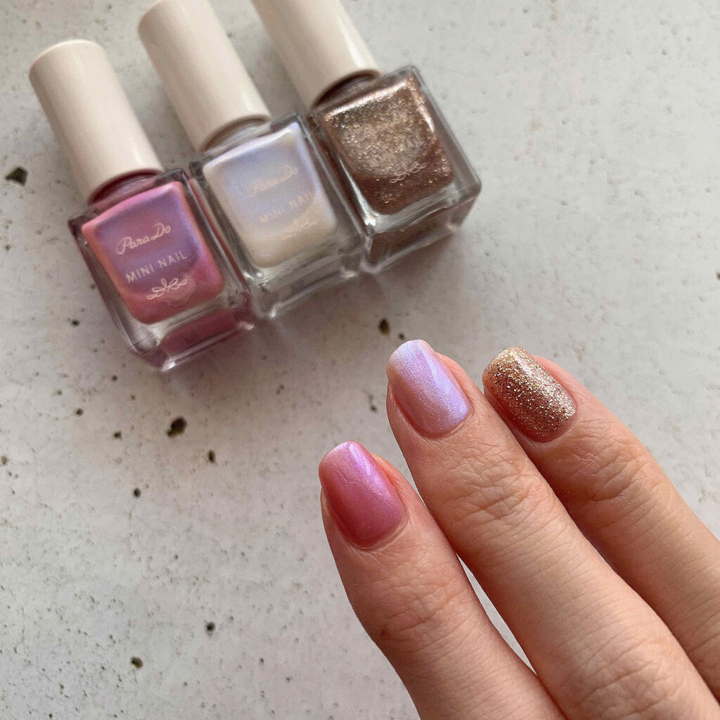 ミニネイル/パラドゥ/マニキュアを使ったクチコミ（3枚目）