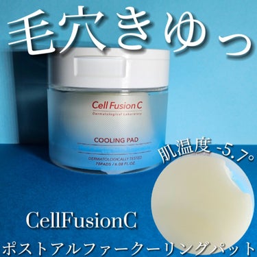 クーリングパッド/Cell Fusion C(セルフュージョンシー)/その他スキンケアを使ったクチコミ（1枚目）