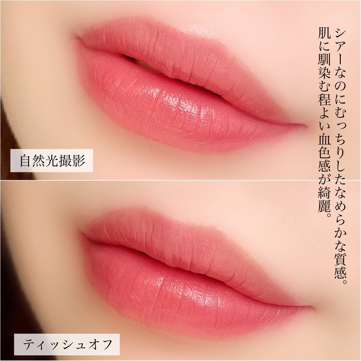 &be シアーリップ/&be/口紅を使ったクチコミ(3枚目)