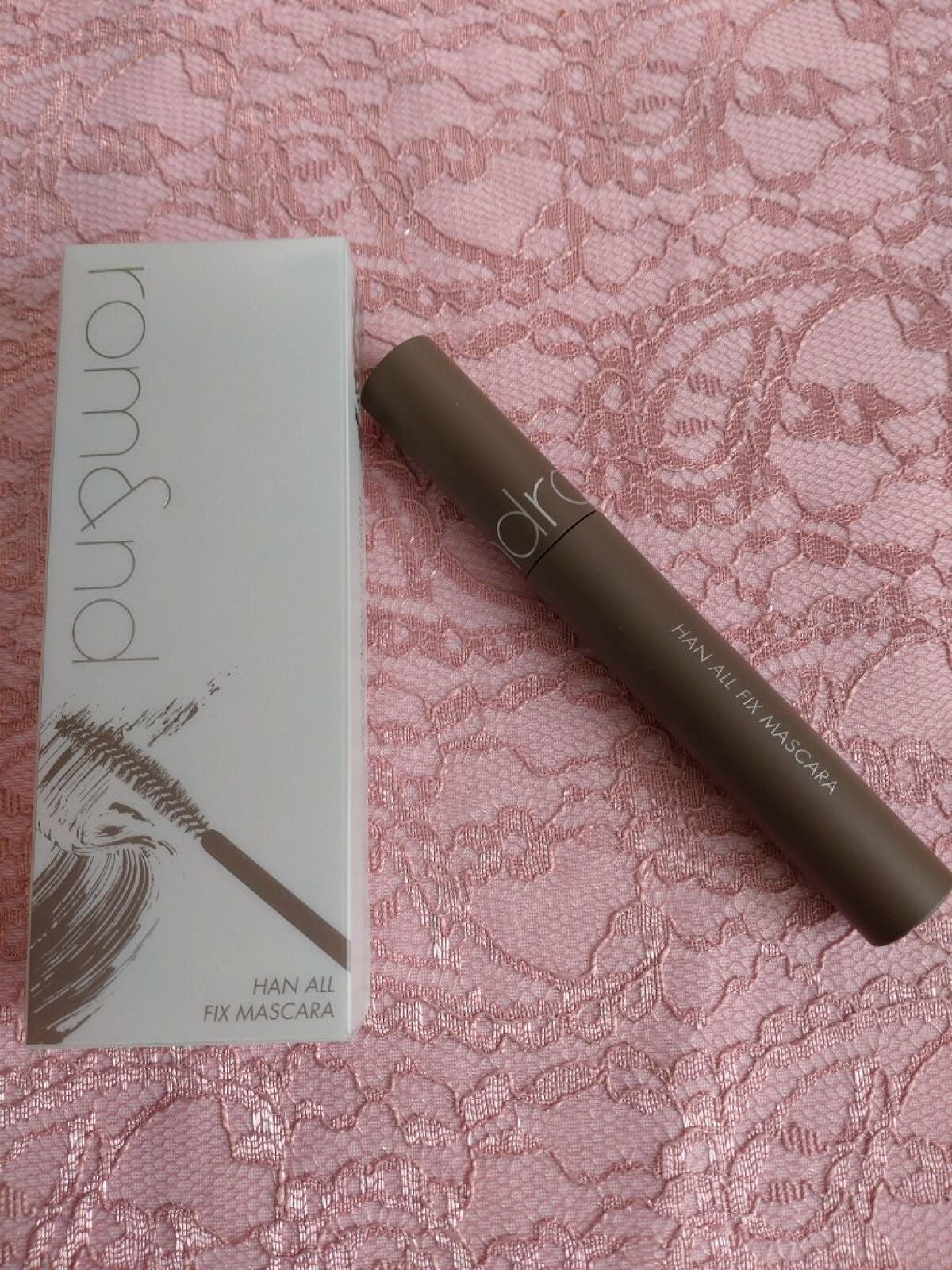 ハンオールフィックスマスカラ/rom&nd/マスカラを使ったクチコミ(1枚目)