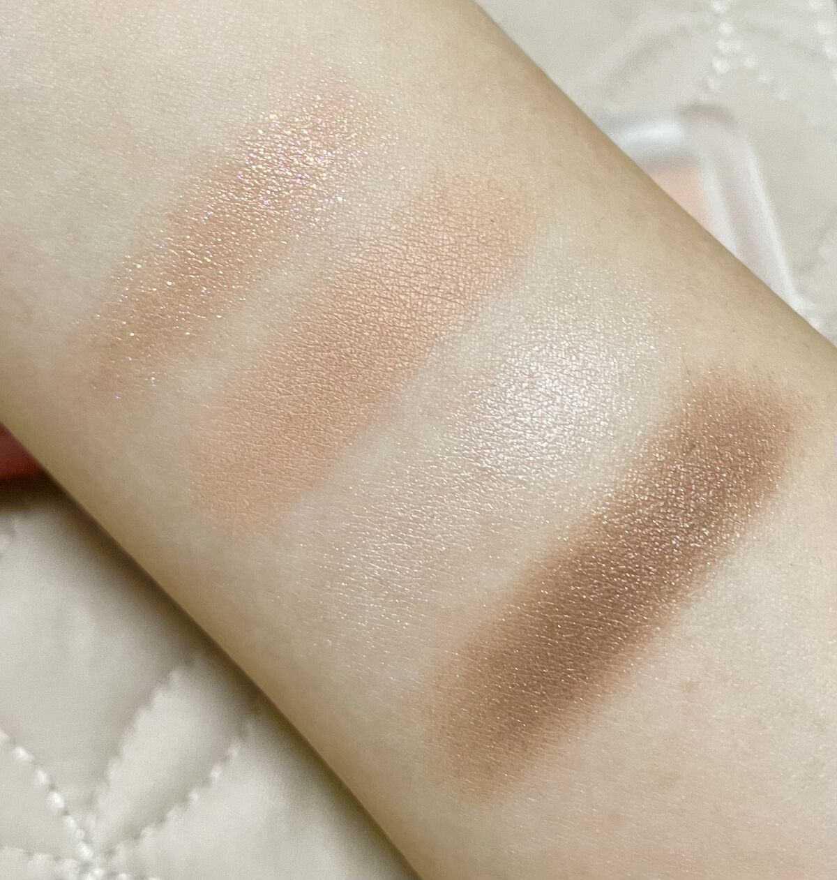  グラム アイ シャドウ ミルキーココ(MILKY COCO)/U/CHOO/アイシャドウパレットを使ったクチコミ（3枚目）