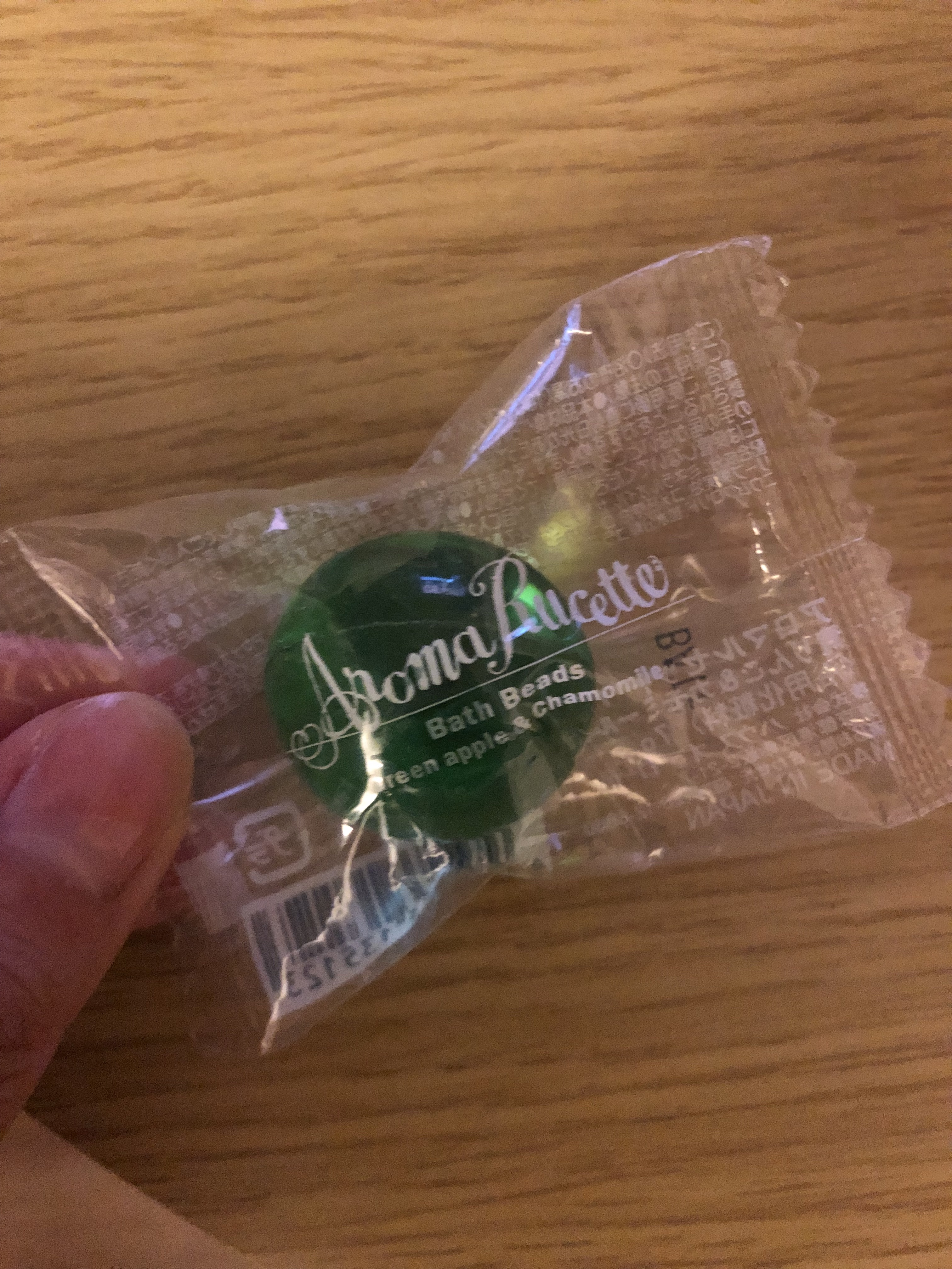 アロマルセット　バスビーズ　GA&CM n 青りんご&カモミール の香り/ジェイローゼ（ハウスオブローゼ）/その他を使ったクチコミ（2枚目）