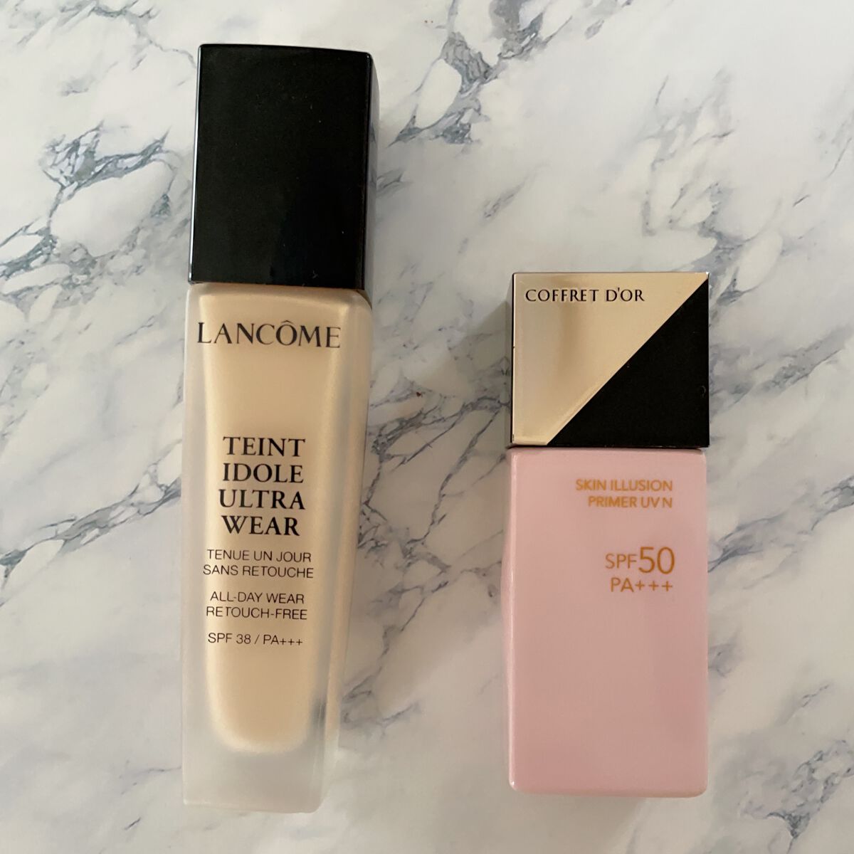 LANCOMEタンイドル ウルトラ ウェア リキッドとコフレドール