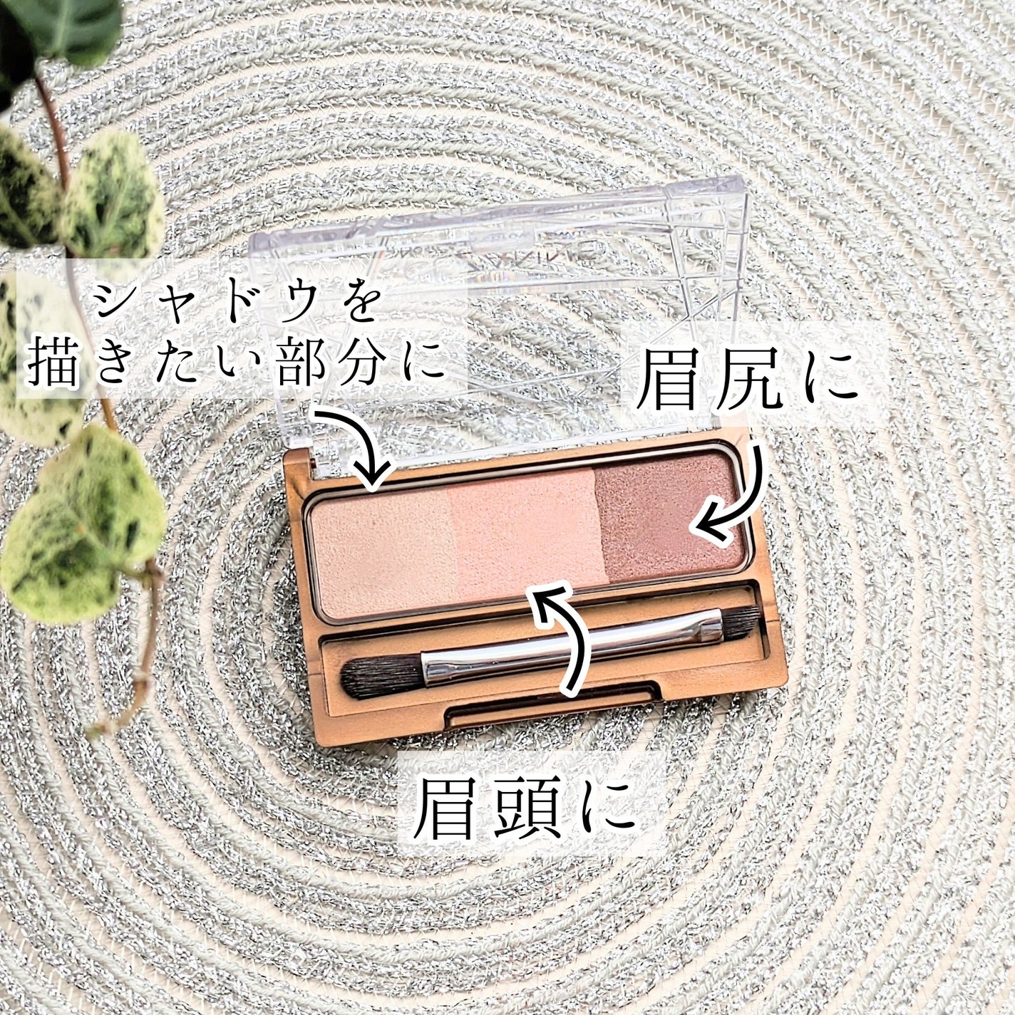 ノーズ&アイブロウパウダー/CEZANNE/パウダーアイブロウを使ったクチコミ(2枚目)