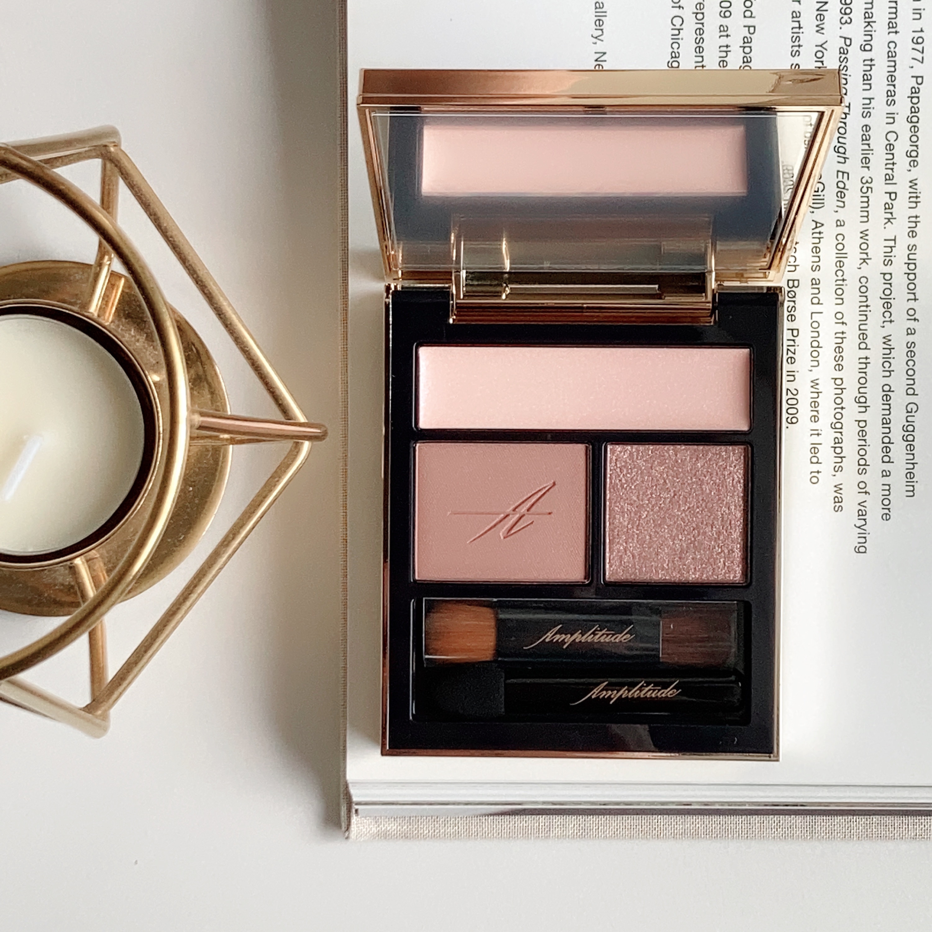 Amplitude コンスピキュアス アイズのクチコミ「🏷｜Amplitude
コンスピキュアス アイズ


－記録用－

薄くのせても、上品でやわら.....」（1枚目）