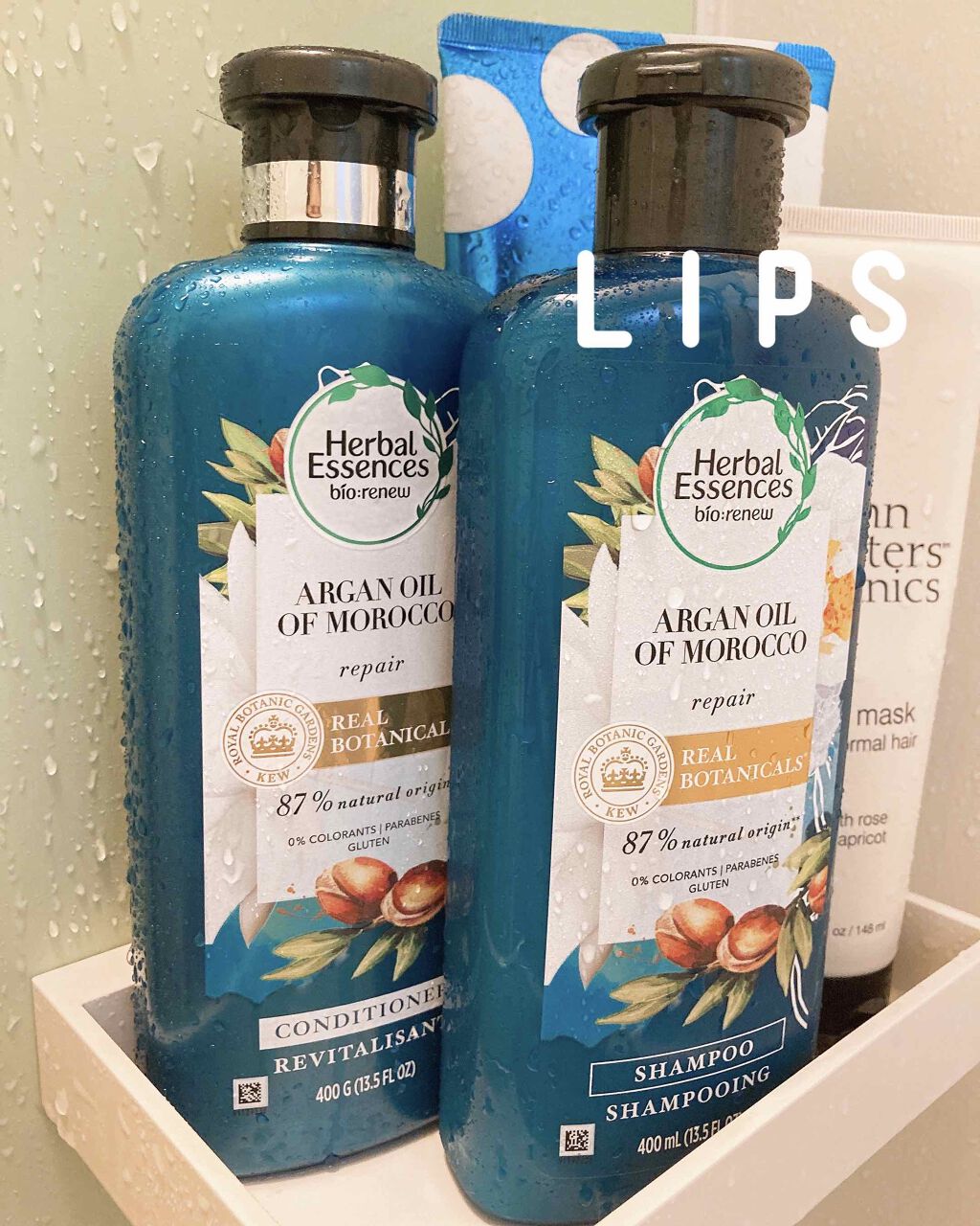 ビオリニュー モロッカンオイル シャンプー/コンディショナー/ハーバルエッセンス/市販シャンプーを使ったクチコミ(1枚目)