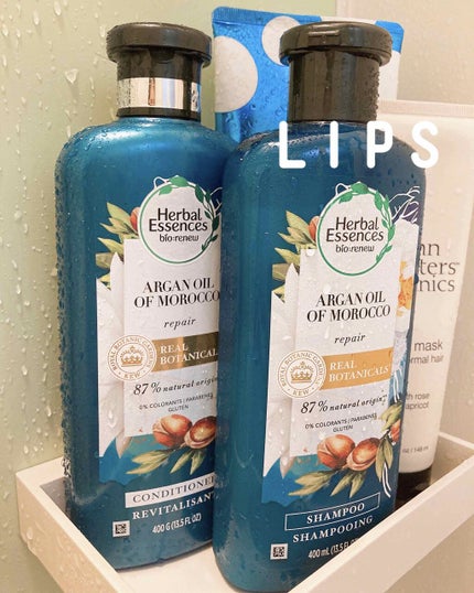 ビオリニュー モロッカンオイル シャンプー/コンディショナー/ハーバルエッセンス/市販シャンプーを使ったクチコミ(1枚目)